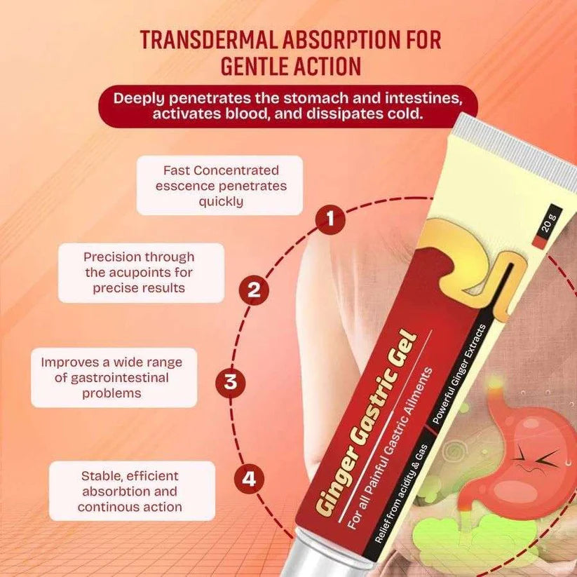 "Ginger Gastric Gel - Pack of 2 "